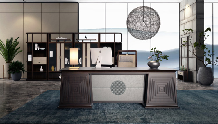 新中式辦公桌2 新中式辦公桌2