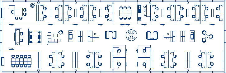 開放式辦公室家具設計平面圖紙 開放式辦公室家具設計平面圖紙